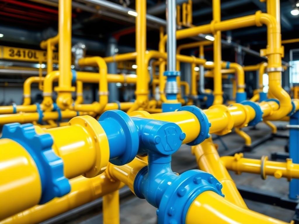 industrial gas pipeline by amitash gas engineers