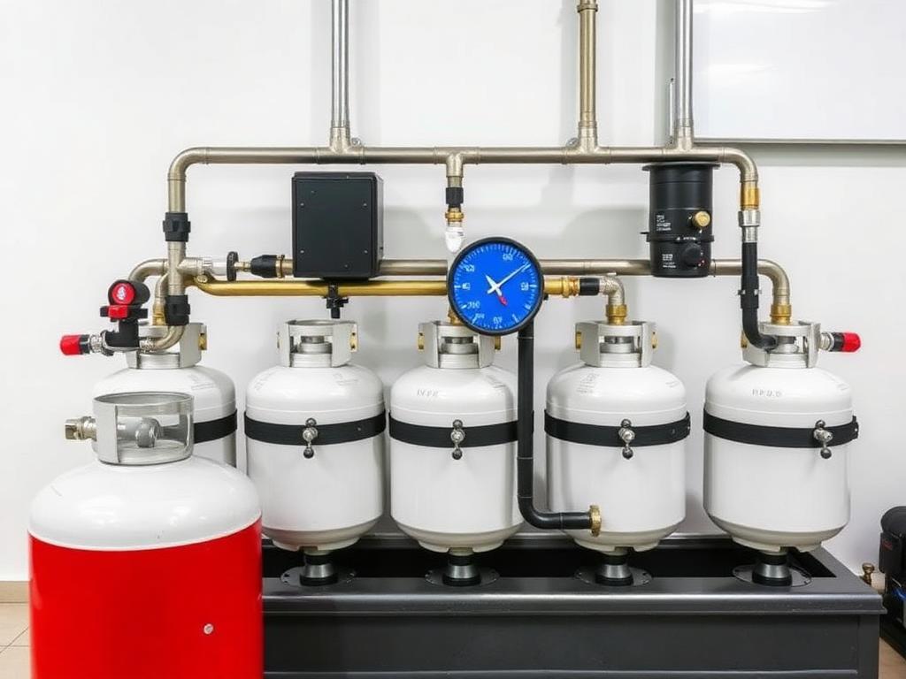 lpg gas bank & manifold by amitash gas engineers
