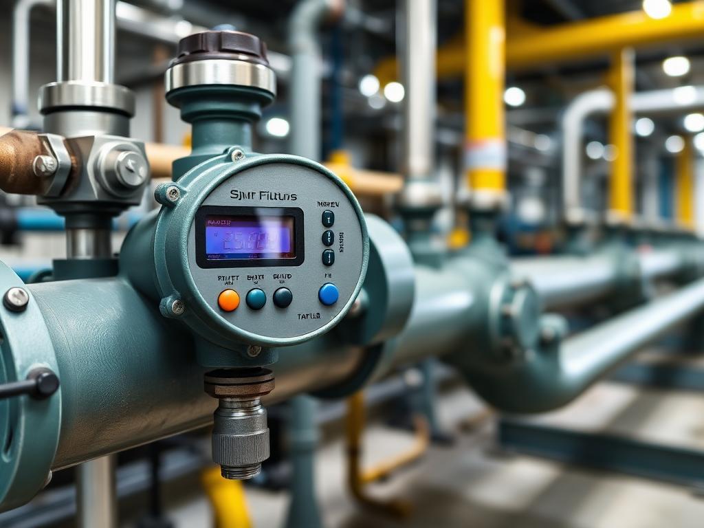 gas flow meter installation by amitash gas engineers